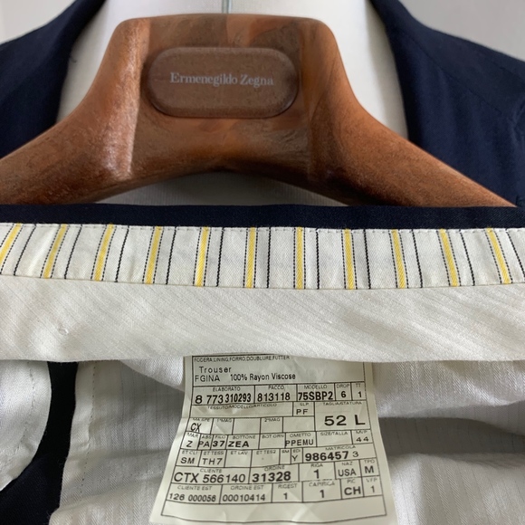 Authentic Ermenegildo Zegna 15 MILMIL 15 Suit - Picture 8 of 8